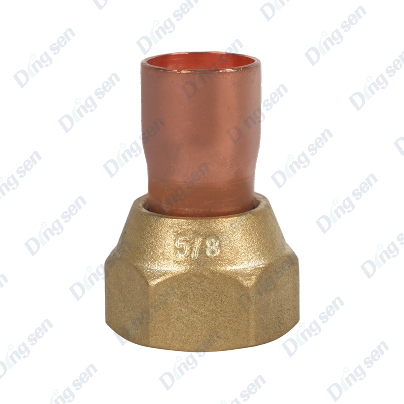 Conector de tubo de cobre para ar condicionado em forma de copo