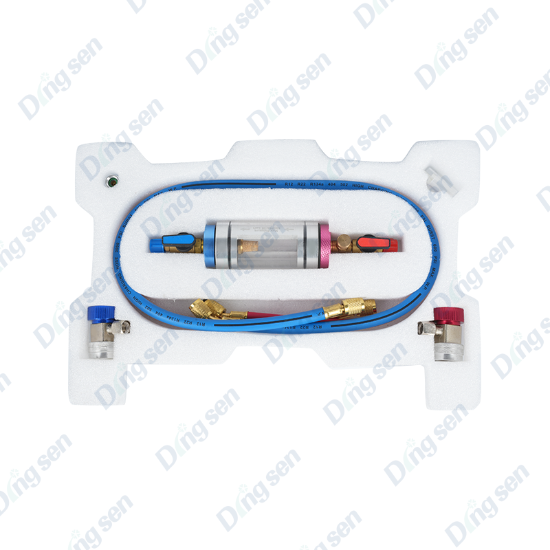 Purificador de óleo com flúor para ar condicionado automotivo